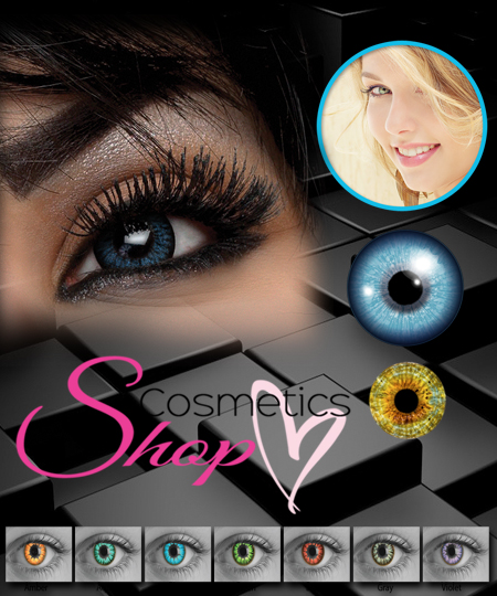 Beautiful eye lens store shop in Iraq